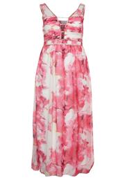 Little Mistress Curvy Festkjole Multicoloured