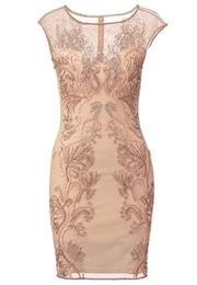 Miss Selfridge Festkjole Nude