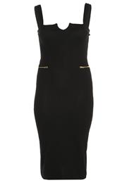 New Look Inspire Ex Notch Festkjole Black