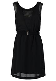 S Oliver Denim Festkjole Black