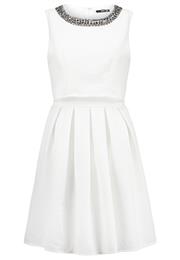 Tfnc Alician Festkjole Cream