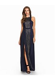 Fringe Slit Kjole