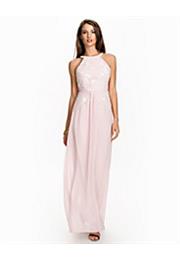 Lace Chiffon Festkjole