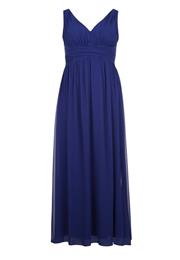 Little Mistress Curvy Festkjole Cobalt