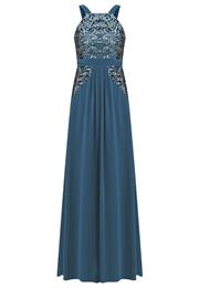 Little Mistress Festkjole Teal