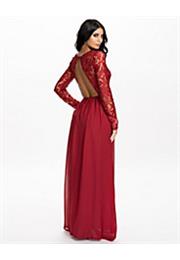 Long Sleeve Lace Kjole