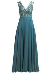Luxuar Fashion Festkjole Dark Green