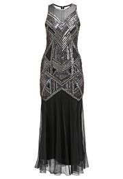 Miss Selfridge Boudica Festkjole Black