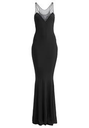 Norma Kamali Jerseykjole Black
