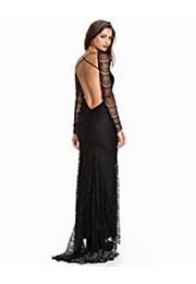 Tail Maxi Lace Kjole